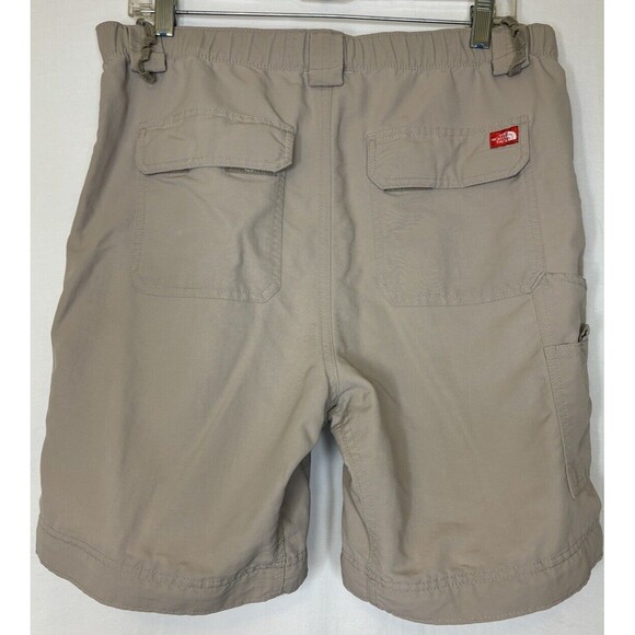 The North Face Men’s Convertible Cargo Pants Shorts Pockets Beige Nylon Hiking - Picture 15 of 16
